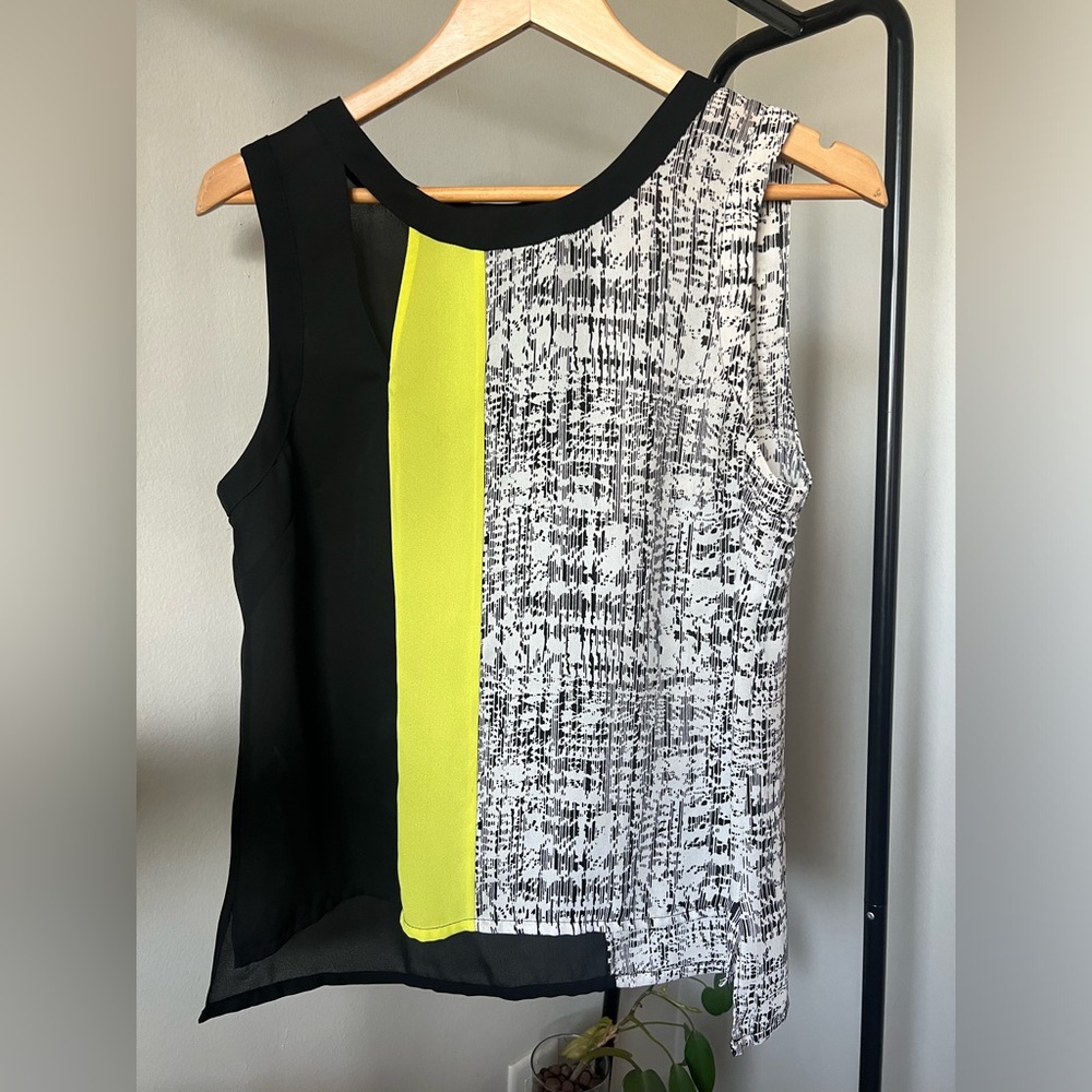 BCBGMAXAZRIA Elicia Sleeveless Top Camisole Size Med